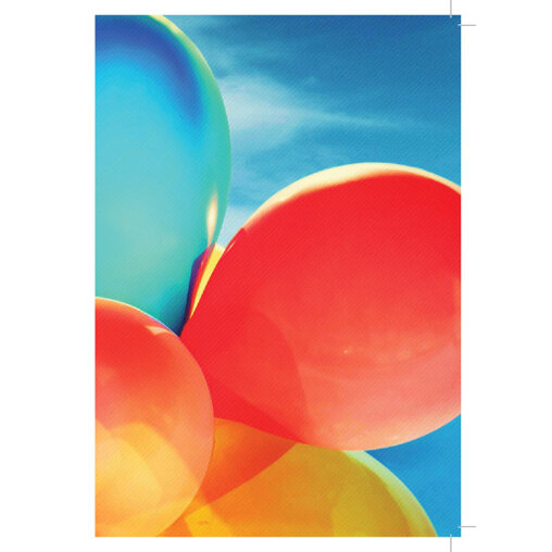Kaartje 'Ballonnen'
